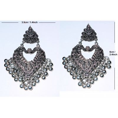 Oxidized Earrings