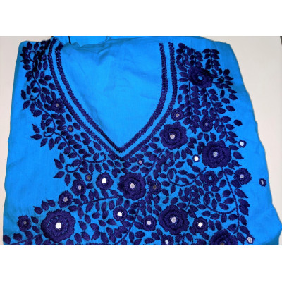 100% Cotton 3pc Salwar Kameez Dress Material