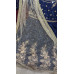 Beautiful 2pc Linen Embroidered Long Mirror Maxi with Net Dupatta