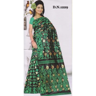 Dhakai Jamdani Silk Saree (Calcutta)