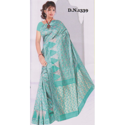 Dhakai Jamdani Silk Saree (Calcutta)