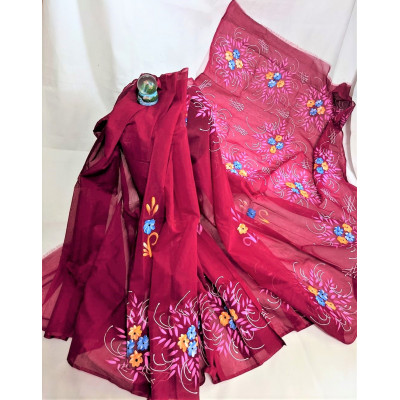 Hand Paint Sarees