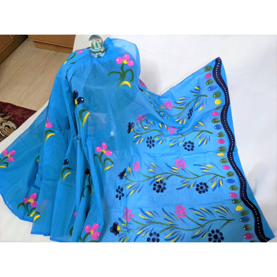 Hand Paint Sarees